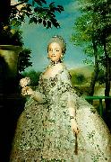 Anton Raphael Mengs the later Queen Maria Luisa of Spain oil on canvas